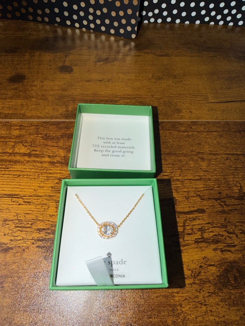 Kate Spade Victoria Mini Pendant Necklace